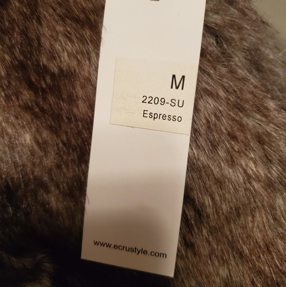 Ecru Suede Vest - Picture 6 of 8